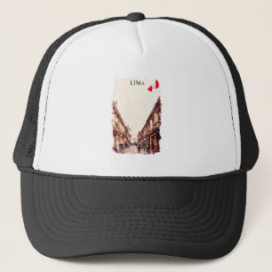Gorra De Camionero Viaje de Lima Peru