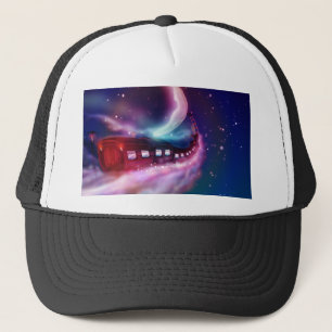 Gorra De Camionero Viaje en Tren a la Luna