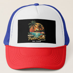 Gorra De Camionero Viaje familiar Making Recuerdos Punta Cana 2025