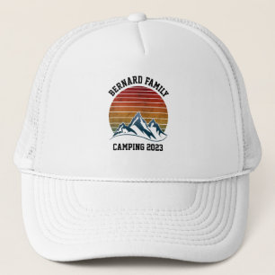 GORRA DE CAMIONERO VIAJE FAMILIAR PERSONALIZADO DE ACAMPADA EN LA MON