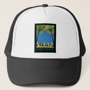 Gorra De Camionero Viaje francés en la Costa Azul