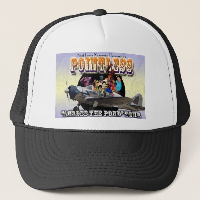 Gorra De Camionero Viaje insustancial de Europa (Anverso)