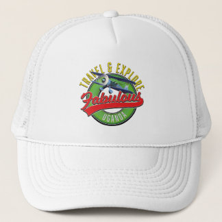 Gorra De Camionero Viaje para explorar la fabulosa camiseta de Uganda