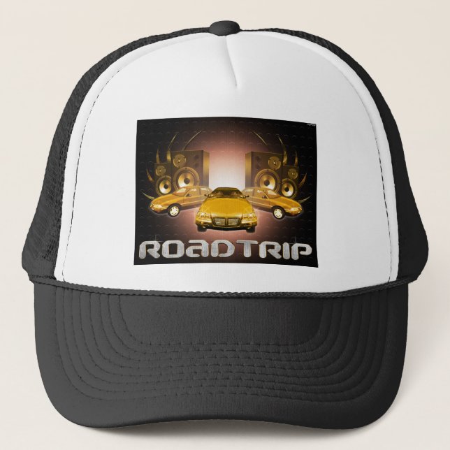 Gorra De Camionero Viaje por carretera (Anverso)