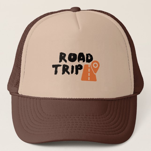 Gorra De Camionero Viaje por carretera (Anverso)