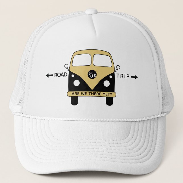 Gorra De Camionero Viaje por carretera (Anverso)
