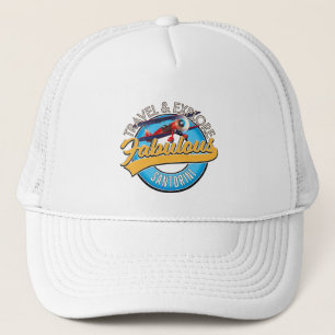 Gorra De Camionero Viaje y Explore la Fabulosa Santorini