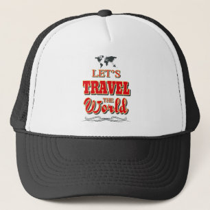 Gorra De Camionero Viajemos por el mundo