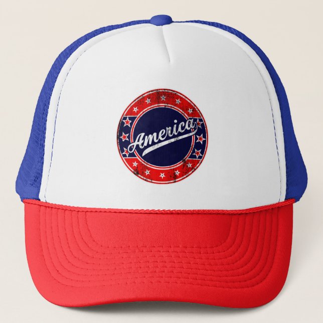 Gorra De Camionero Viajero global - Estados Unidos | EE.UU. (Anverso)