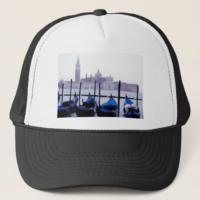 Gorra De Camionero Viajes a Venecia Italia (Anverso)