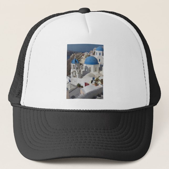 Gorra De Camionero Viajes de Mykonos Grecia (Anverso)