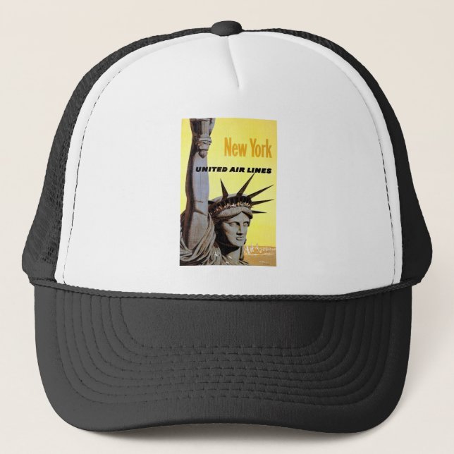Gorra De Camionero Viajes de Nueva York (Anverso)