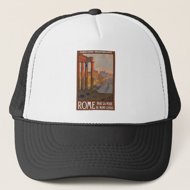 Gorra De Camionero Viajes y pintura de la Antigua Roma (Anverso)