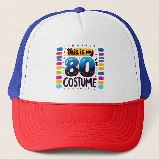 Gorra De Camionero Vibe retro '80 (Anverso)