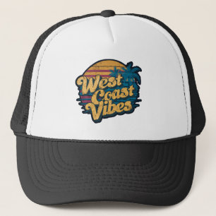 Gorra De Camionero Vibes de la Costa Oeste