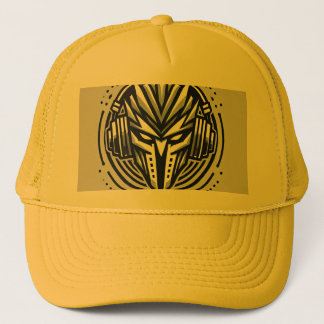 Gorra De Camionero "Vibes de máscara de neón: Logo de DJ Persona". Go