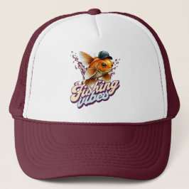 Gorra De Camionero Vibes de pesca