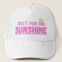 Gorra De Camionero Vibes de verano crean tu propio sol