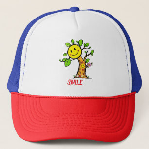 Gorra De Camionero Vibes positivas del "árbol de sonrisas"