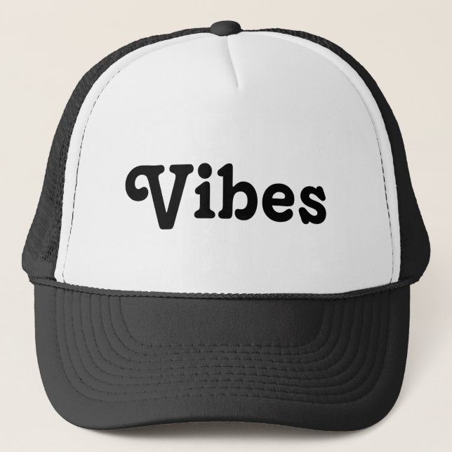 Gorra De Camionero Vibes Trucker Hat (Anverso)