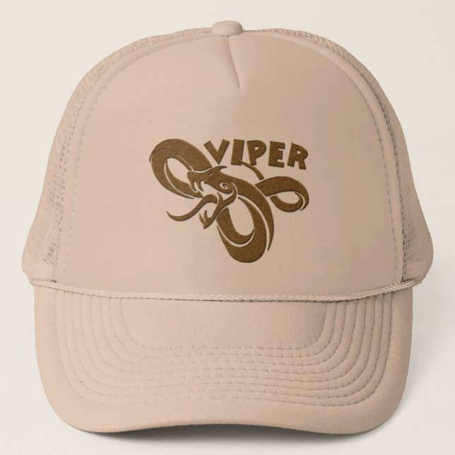 GORRA DE CAMIONERO VÍBORA DEL ORO (Anverso)