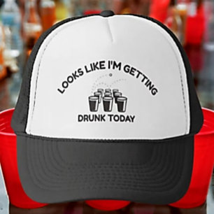 Gorra De Camionero Vibraciones de Borrachera Cargando   Diseño de Vid