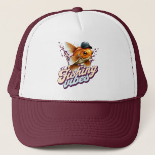 Gorra De Camionero Vibraciones de Pesca