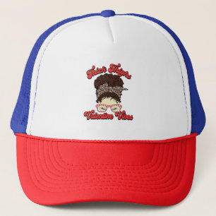 Gorra De Camionero Vibraciones de San Valentín de Muslos Gruesos