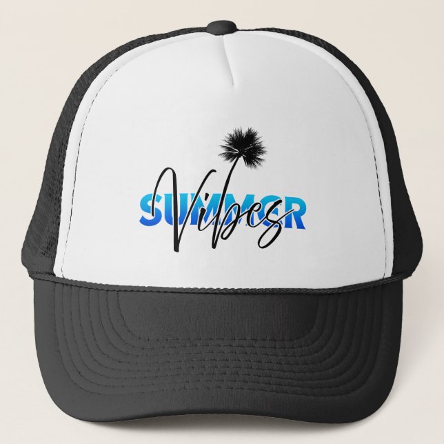 Gorra De Camionero vibraciones de verano (Anverso)