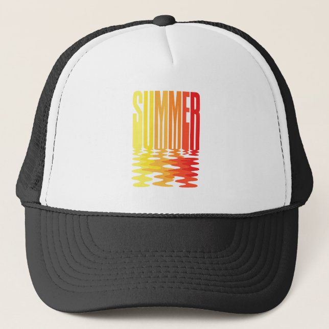 Gorra De Camionero Vibraciones de Verano (Anverso)