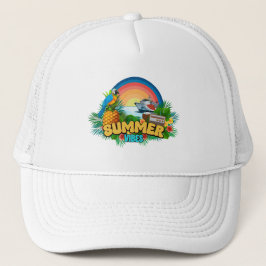 Gorra De Camionero Vibraciones de Verano Playa