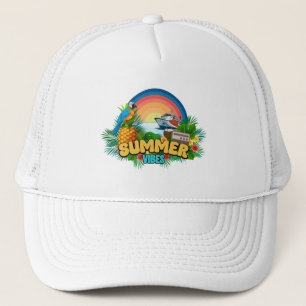 Gorra De Camionero Vibraciones de Verano Playa