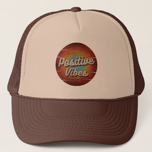GORRA DE CAMIONERO VIBRAS POSITIVAS (Anverso)