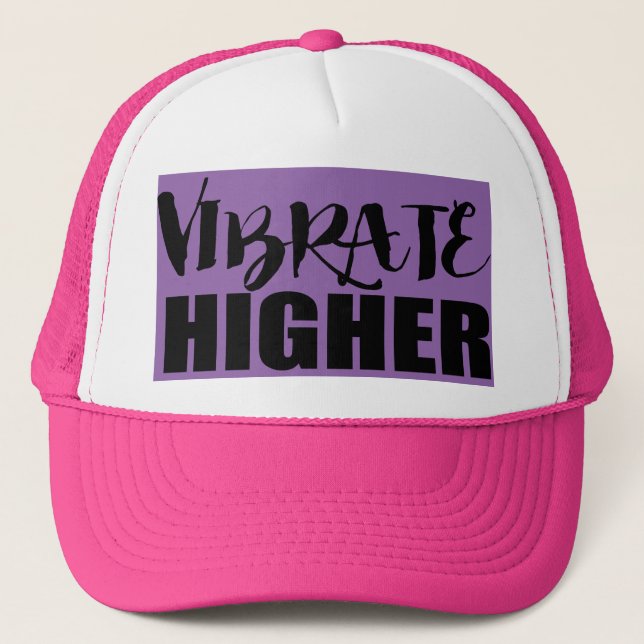 Gorra De Camionero Vibre más arriba (Anverso)