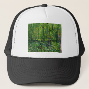 Gorra De Camionero Vicente Van Gogh Trees Y Subcrecimiento