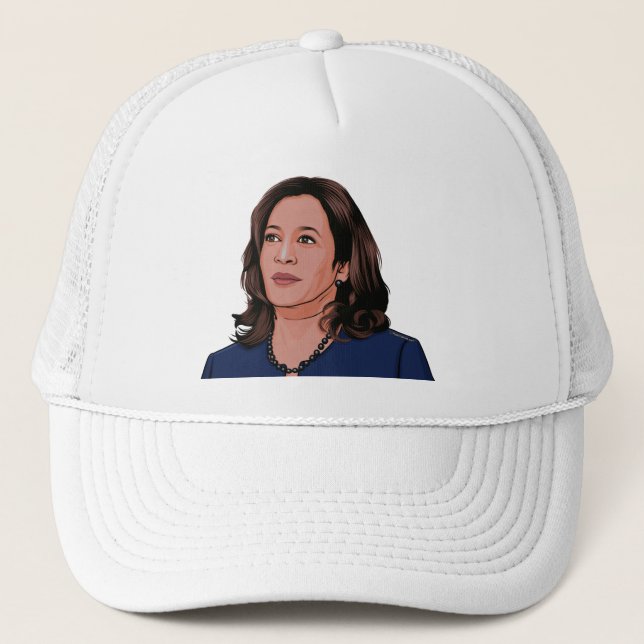 Gorra De Camionero Vicepresidente Kamala Harris (Anverso)