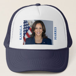 Gorra De Camionero Vicepresidente Kamala Harris Foto Oficial Unisex