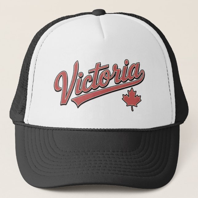 Gorra De Camionero Victoria BC Canadá (Anverso)
