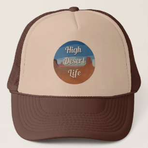 Gorra De Camionero Vida alta del desierto