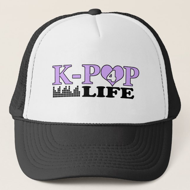 GORRA DE CAMIONERO VIDA DE K-POP 4 (Anverso)
