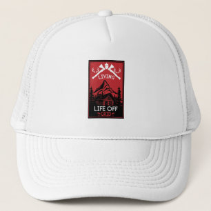 GORRA DE CAMIONERO VIDA DE LA CUADRÍCULA DESACTIVADA