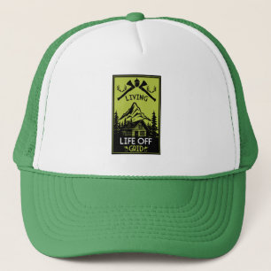 GORRA DE CAMIONERO VIDA DE LA CUADRÍCULA DESACTIVADA