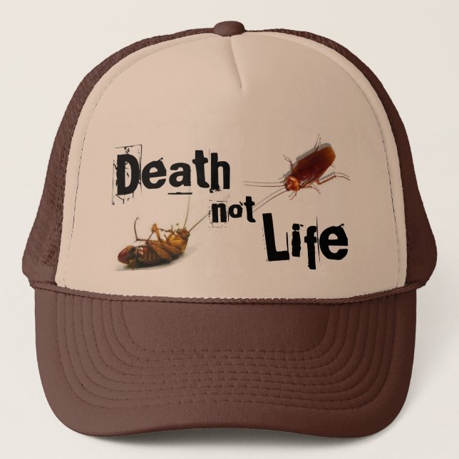 Gorra De Camionero Vida de la muerte no (Anverso)