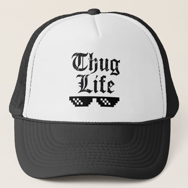 Gorra De Camionero Vida de matón (Anverso)
