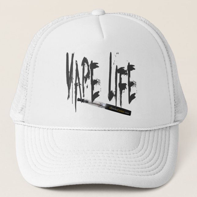 Gorra De Camionero ¡Vida de Vape! (Anverso)