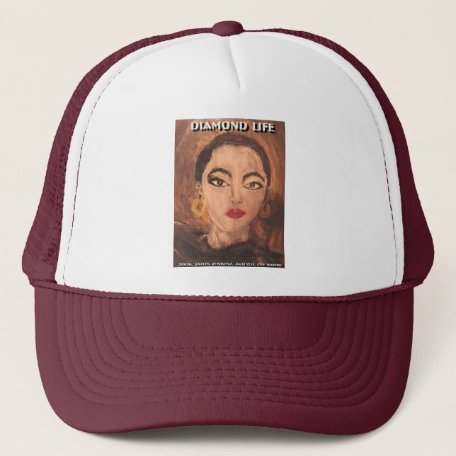 Gorra De Camionero Vida del diamante (Anverso)