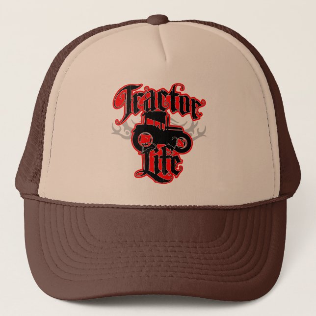 Gorra De Camionero Vida del tractor (Anverso)