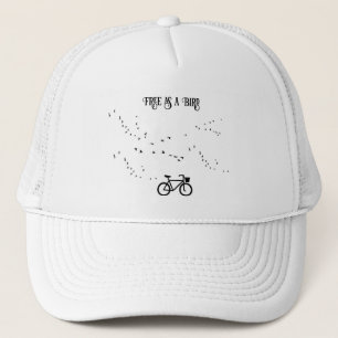 Gorra De Camionero Vida en bicicleta, libre como personalizable de pá