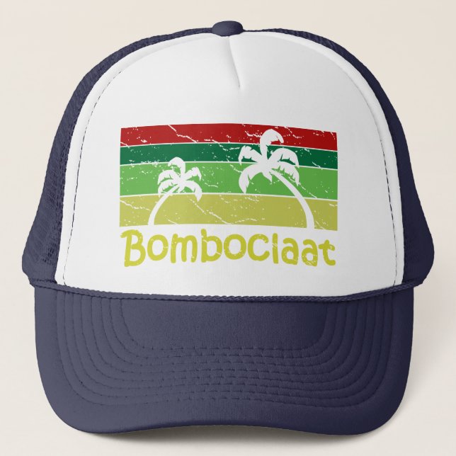 Gorra De Camionero Vida en la isla de Bomboclat (Anverso)