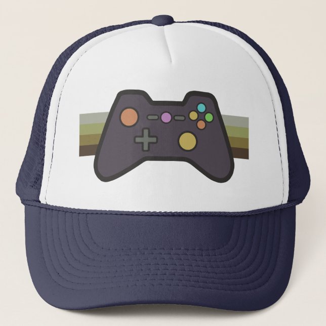 Gorra De Camionero Videojugador (Anverso)